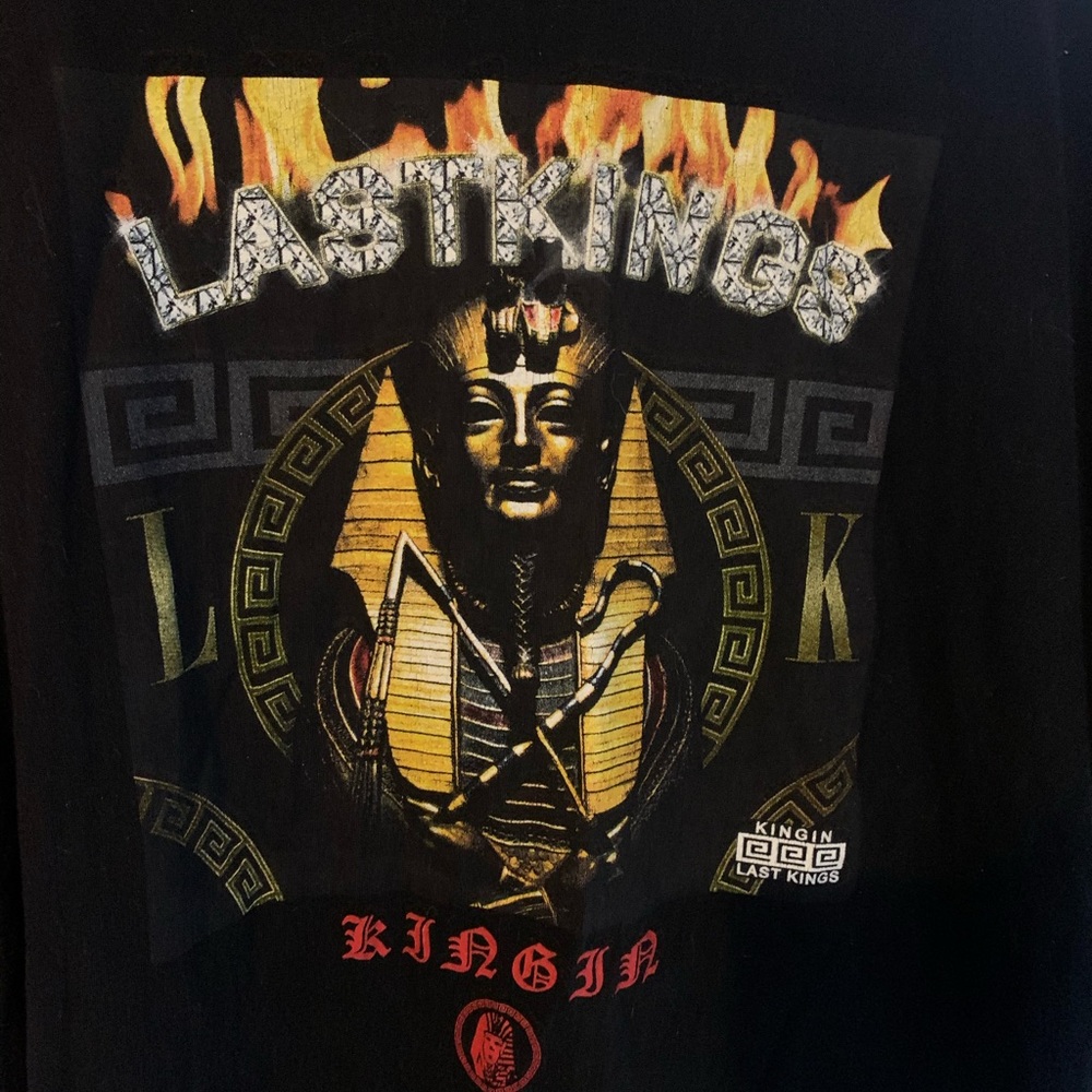 Men’s SzXl black Last king’s graphic t shirt